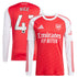 Espoor™ Declan Rice Arsenal adidas 2025/26 Home Long Sleeve Player Jersey - Red