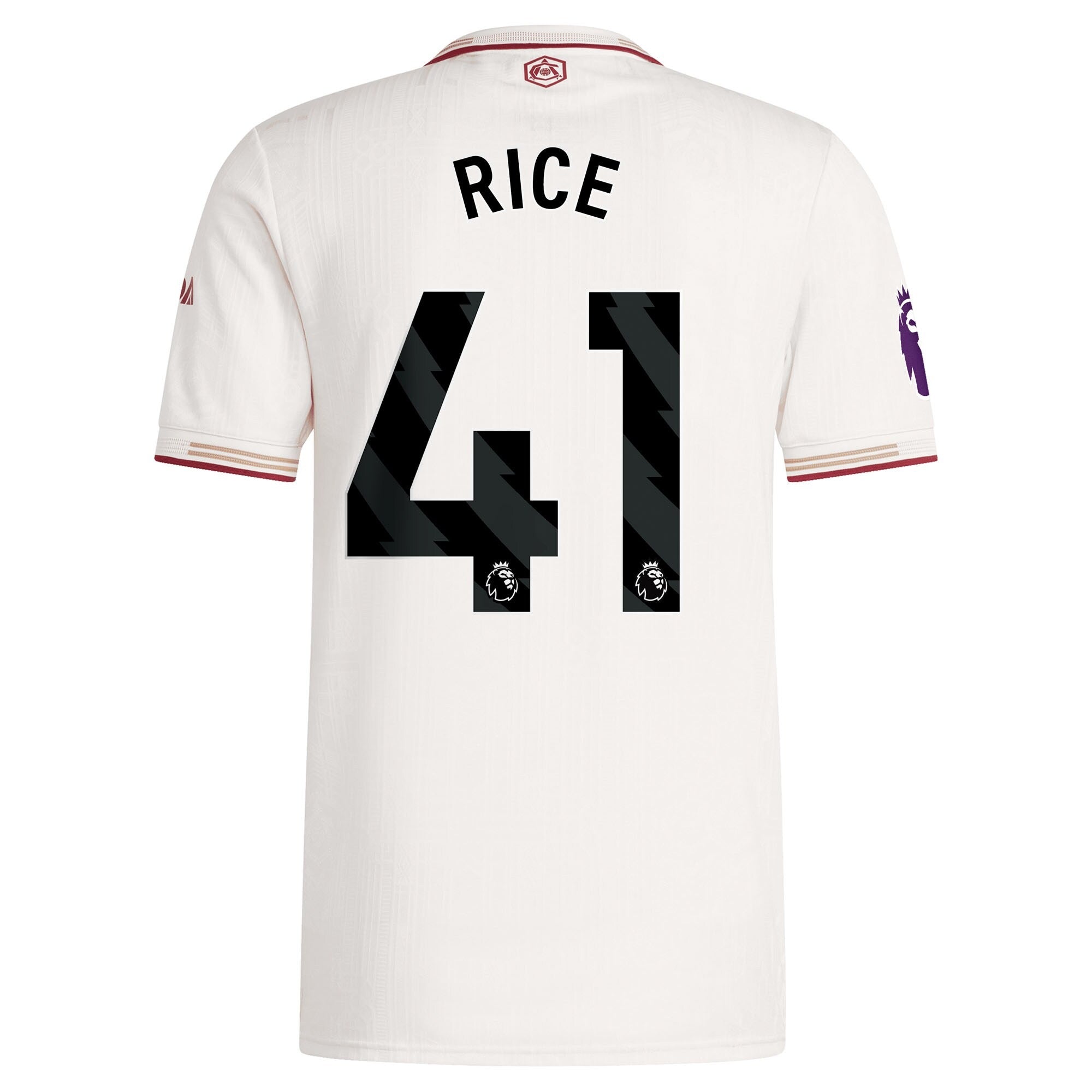 Espoor™ Declan Rice Arsenal adidas 2025/26 Third Player Jersey - White