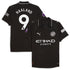 Espoor™ Erling Haaland Manchester City Puma 2025/26 Away Player Jersey - Black