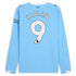 Espoor™ Erling Haaland Manchester City Puma 2025/26 Home Long Sleeve Player Jersey - Sky Blue