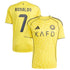 Espoor™ Al-Nassr  Edition 2025/26 Home #7 Legend Fan Jersey - Yellow ( Ronaldo )