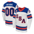 Espoor™ USA Hockey Edition 2026 Away Custom Fan Jersey - White