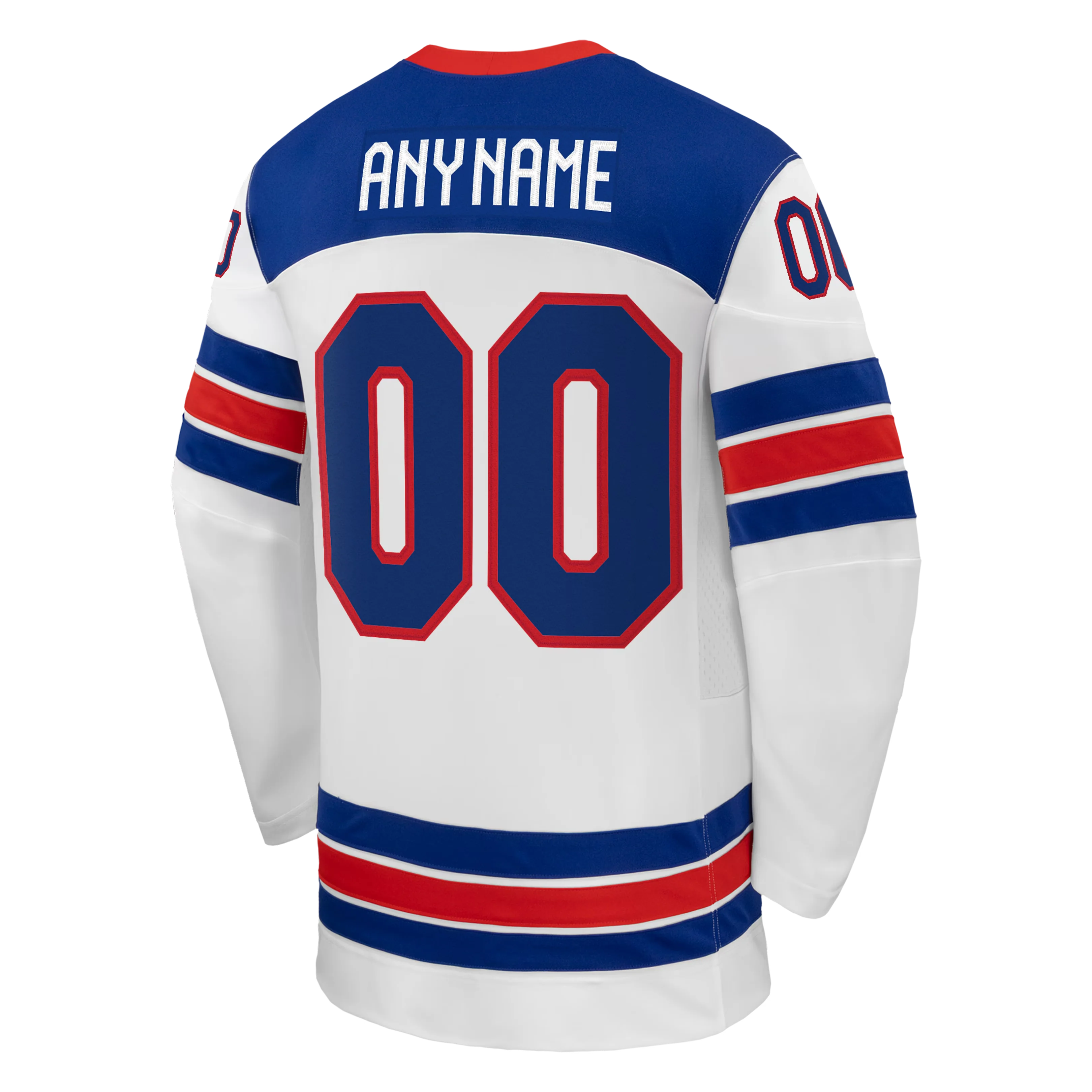 Espoor™ USA Hockey Edition 2026 Away Custom Fan Jersey - White