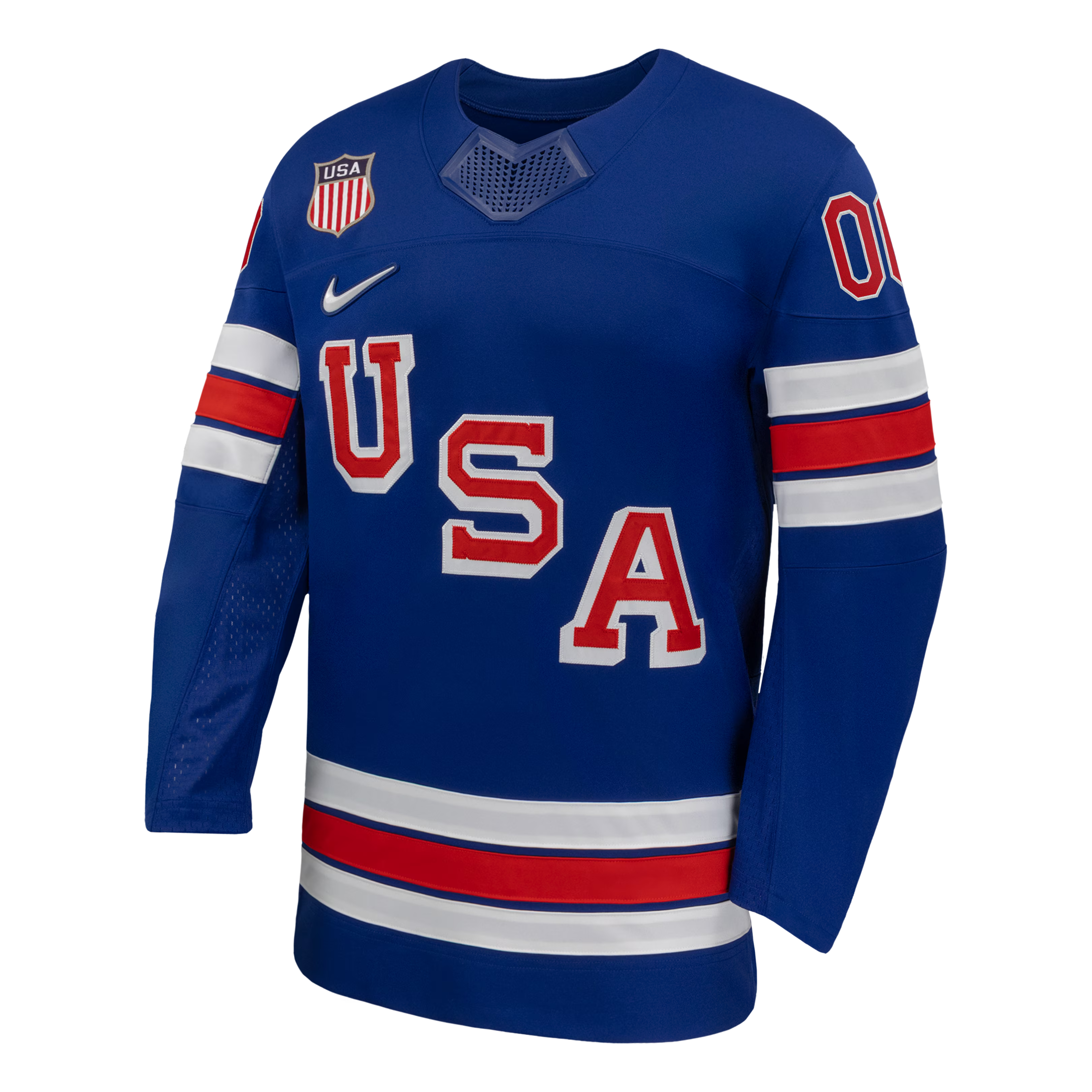 Espoor™ USA Hockey Edition 2026 Home Custom Fan Jersey - Royal Blue