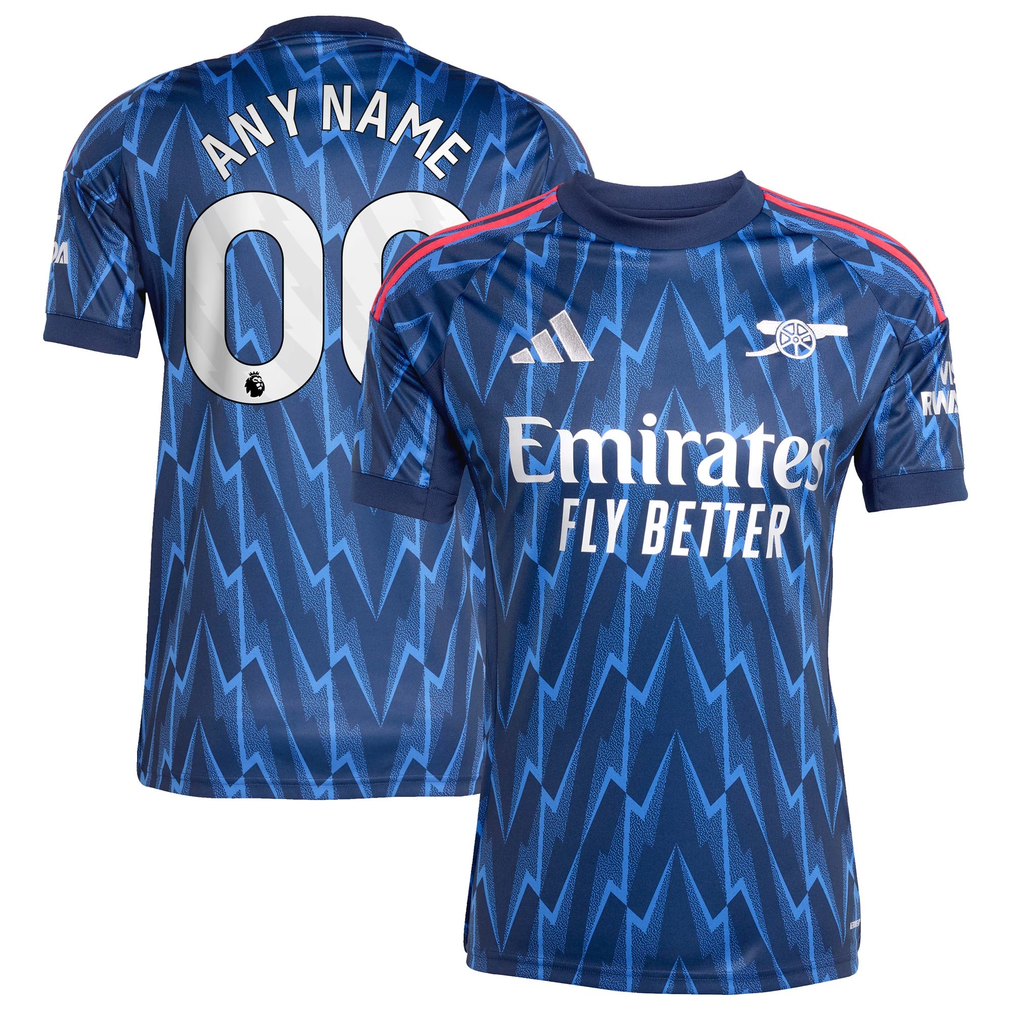Espoor™ Arsenal Edition 2025/26 Away Fan Custom Jersey - Blue