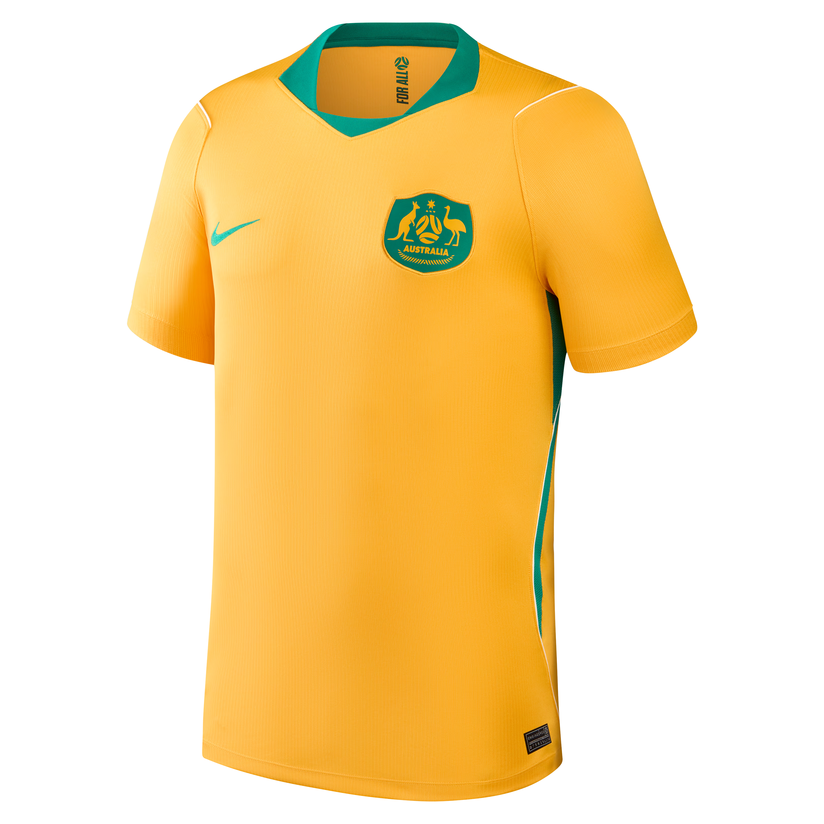 Espoor™ Australia Style 2026 Home Custom Fan Jersey - Yellow