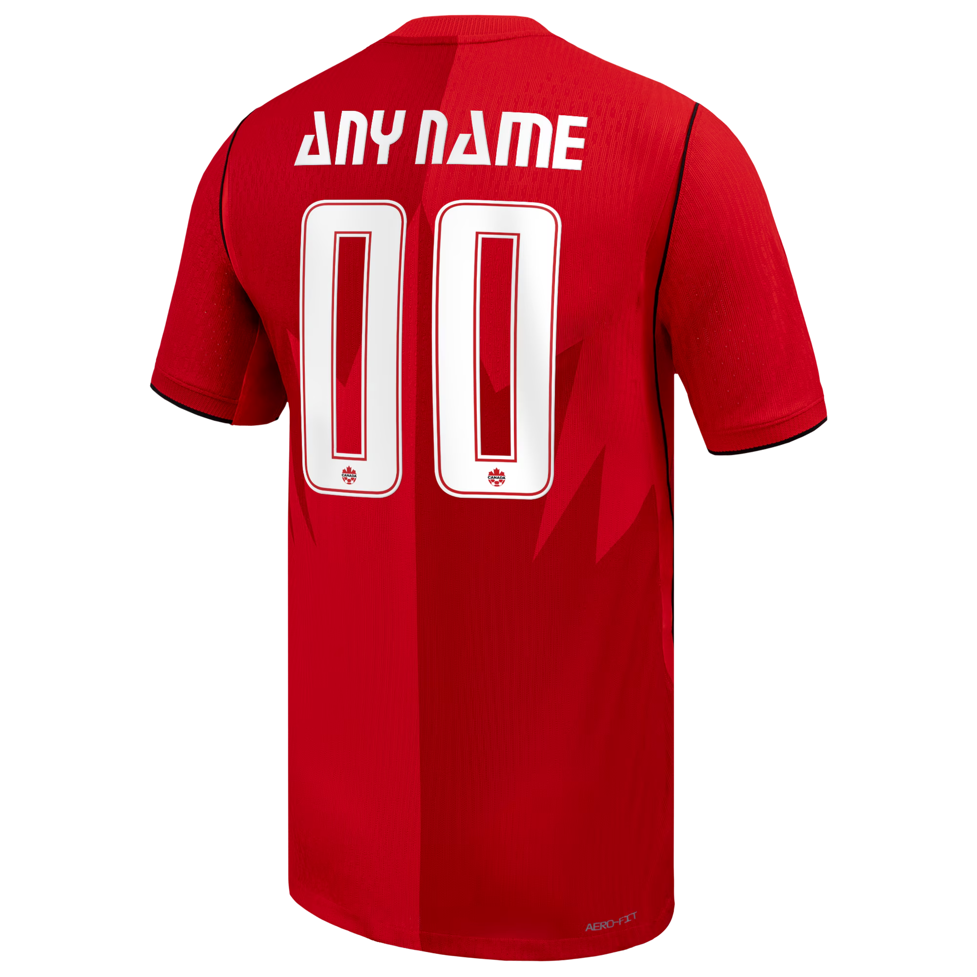 Espoor™ Canada Style 2026 Home Custom Elite Match Jersey - Red