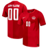 Espoor™ Canada Style 2026 Home Custom Elite Match Jersey - Red