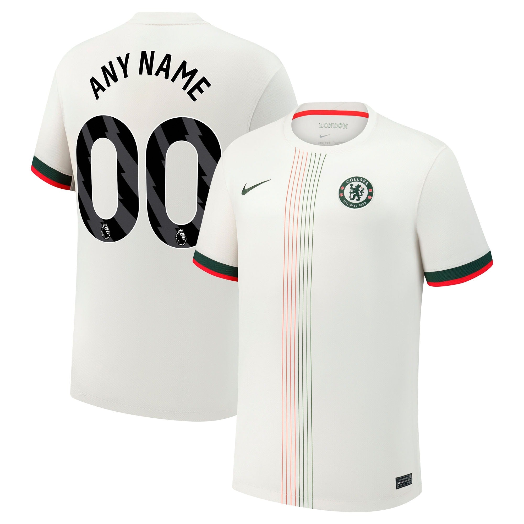 Espoor™ Chelsea Edition 2025/26 Away Fan Custom Jersey - Cream