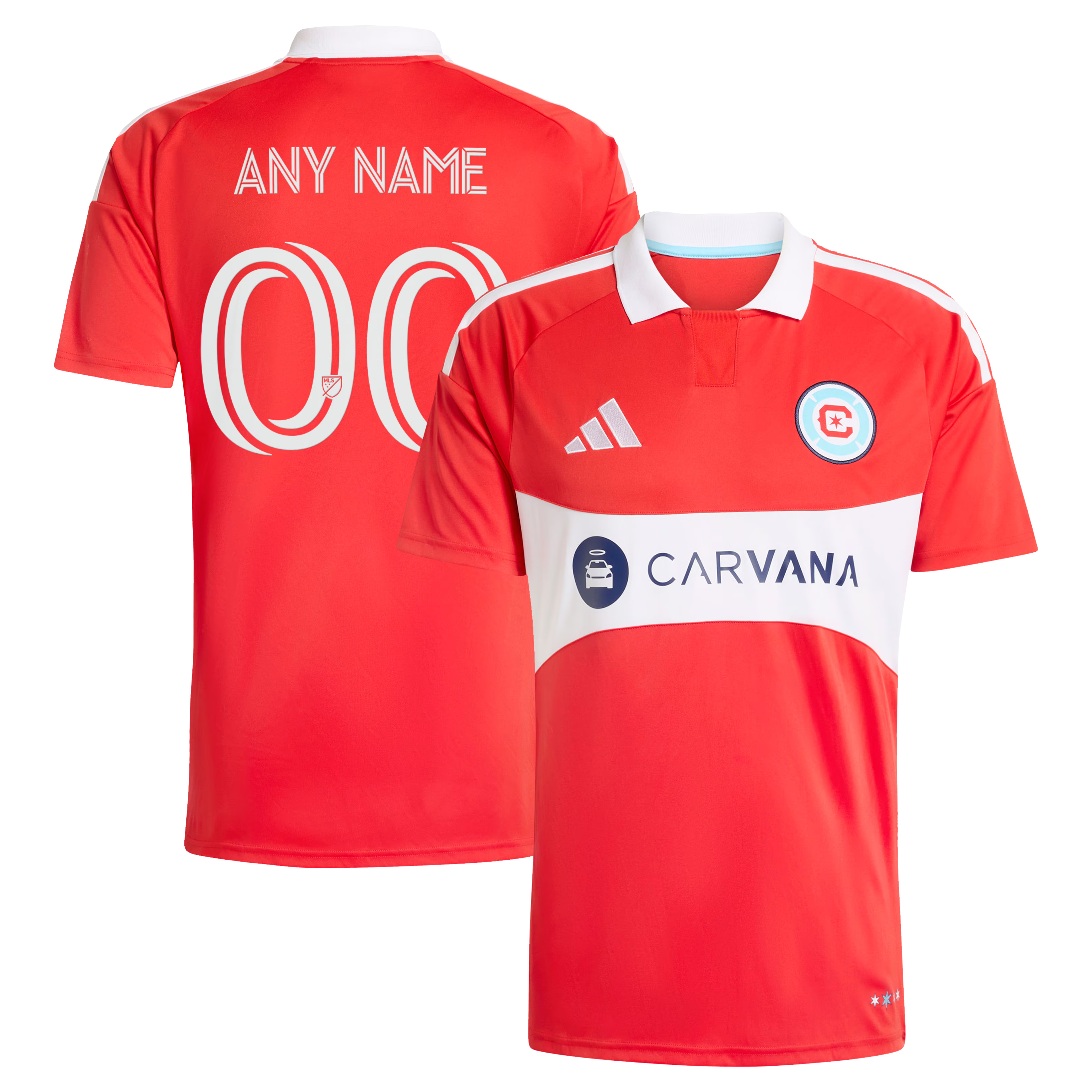 Espoor™ Chicago Edition 2026 Forever Red Custom Fan Jersey - Red