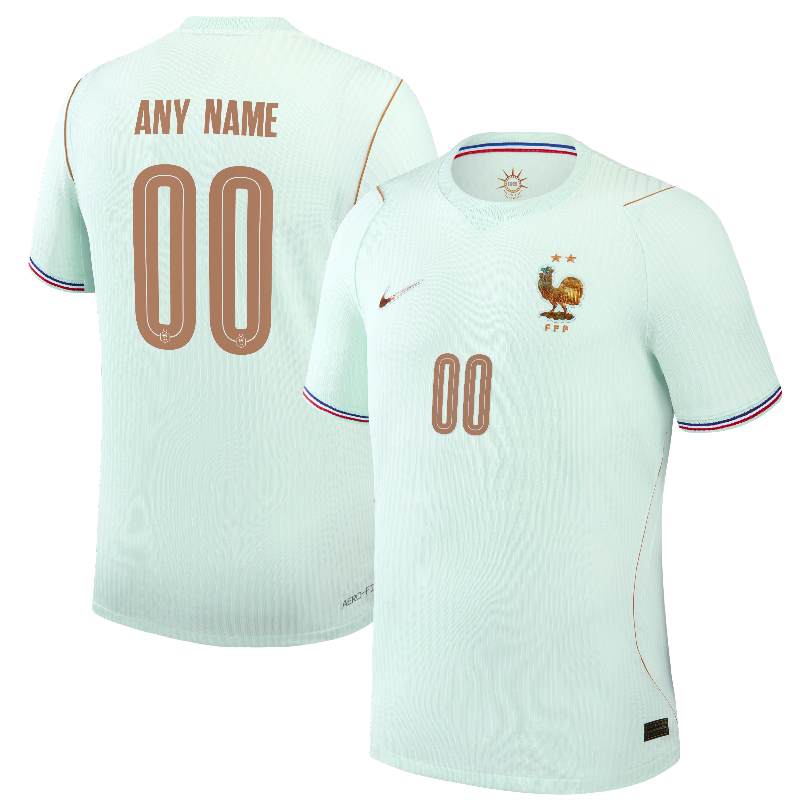 Espoor™ France Style 2026 Away Custom Elite Match Jersey - Green