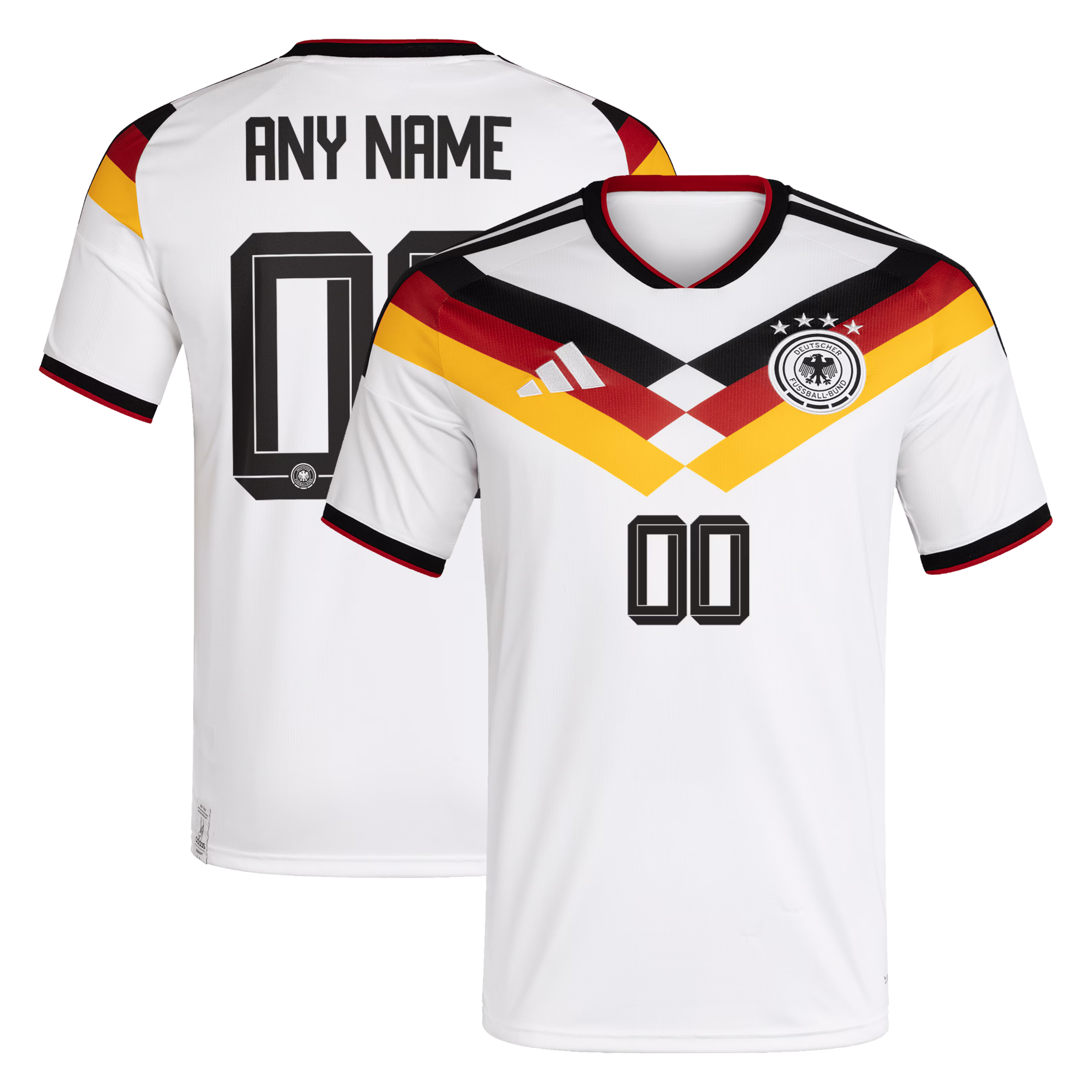 Espoor™ Germany Style 2026 Home Custom Fan Jersey - White