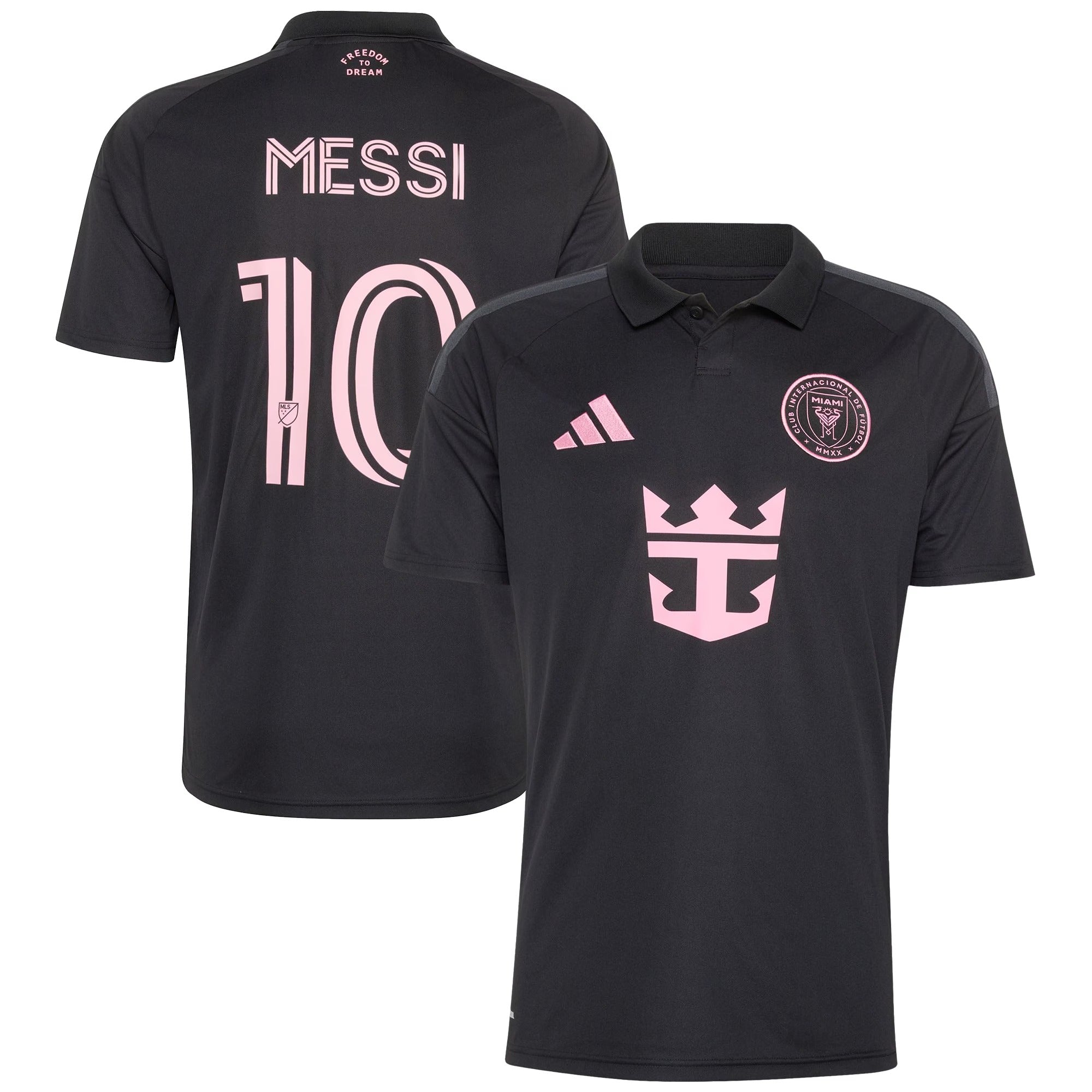 Espoor™ Inter Miami Edition 2026 Presagio #10 Legend Fan Jersey - Black - (Messi)