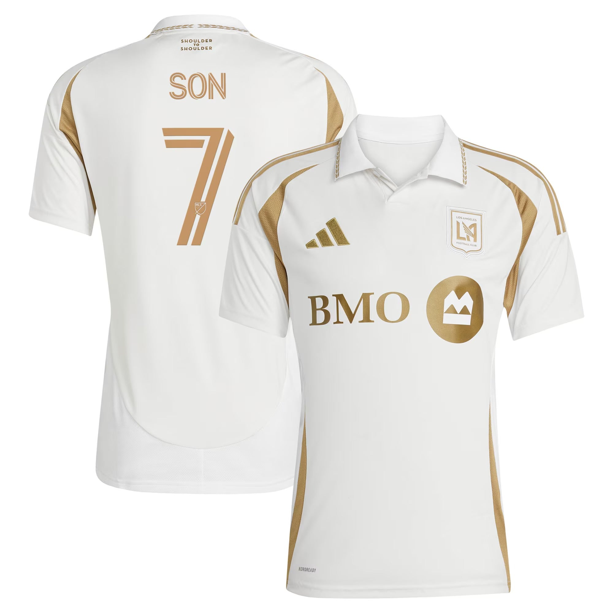 Espoor™ LAFC Edition 2025 Secondary #7 Legend Fan Jersey - White (Son)