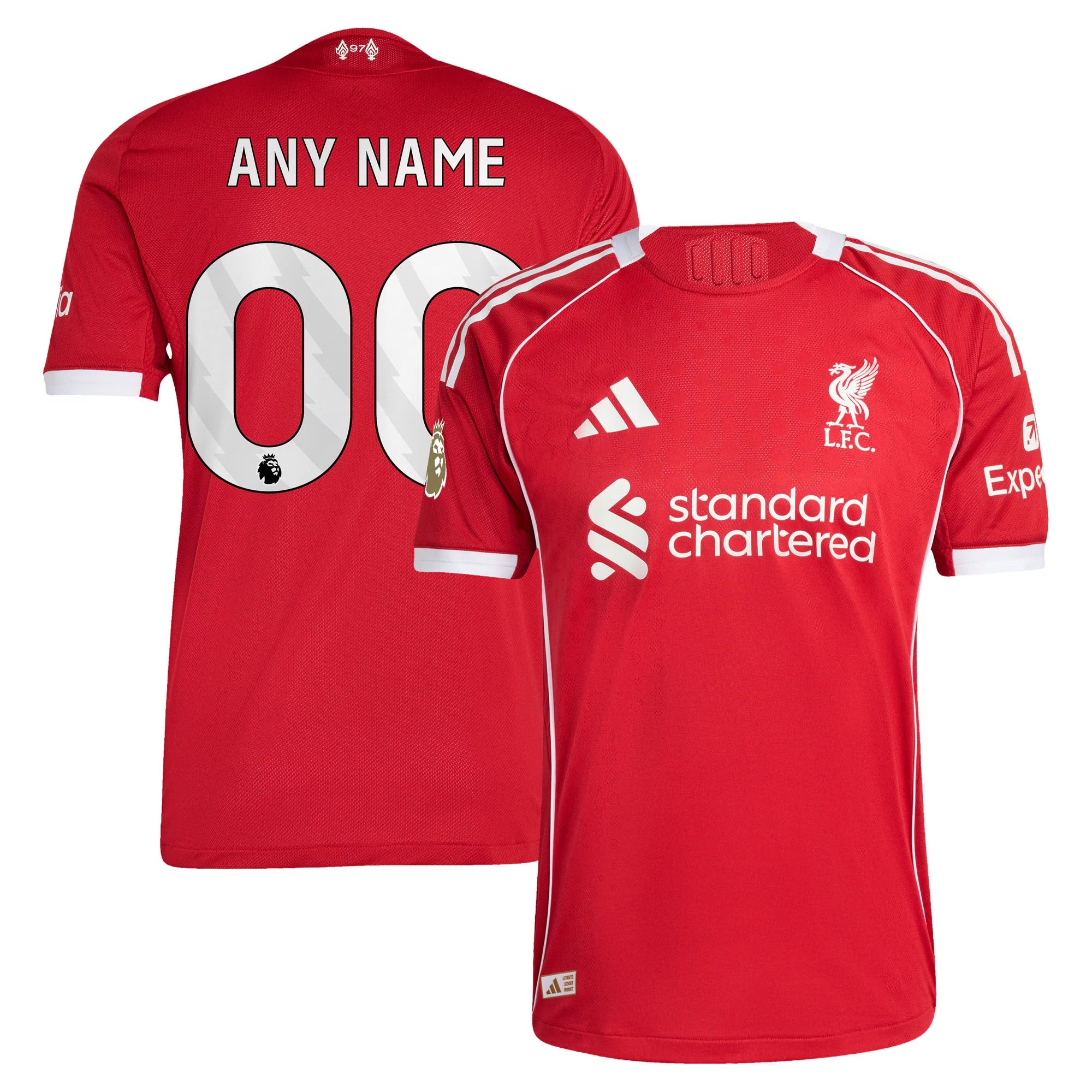Espoor™ Liverpool Edition 2025/26 Home Elite Match Custom Jersey - Red