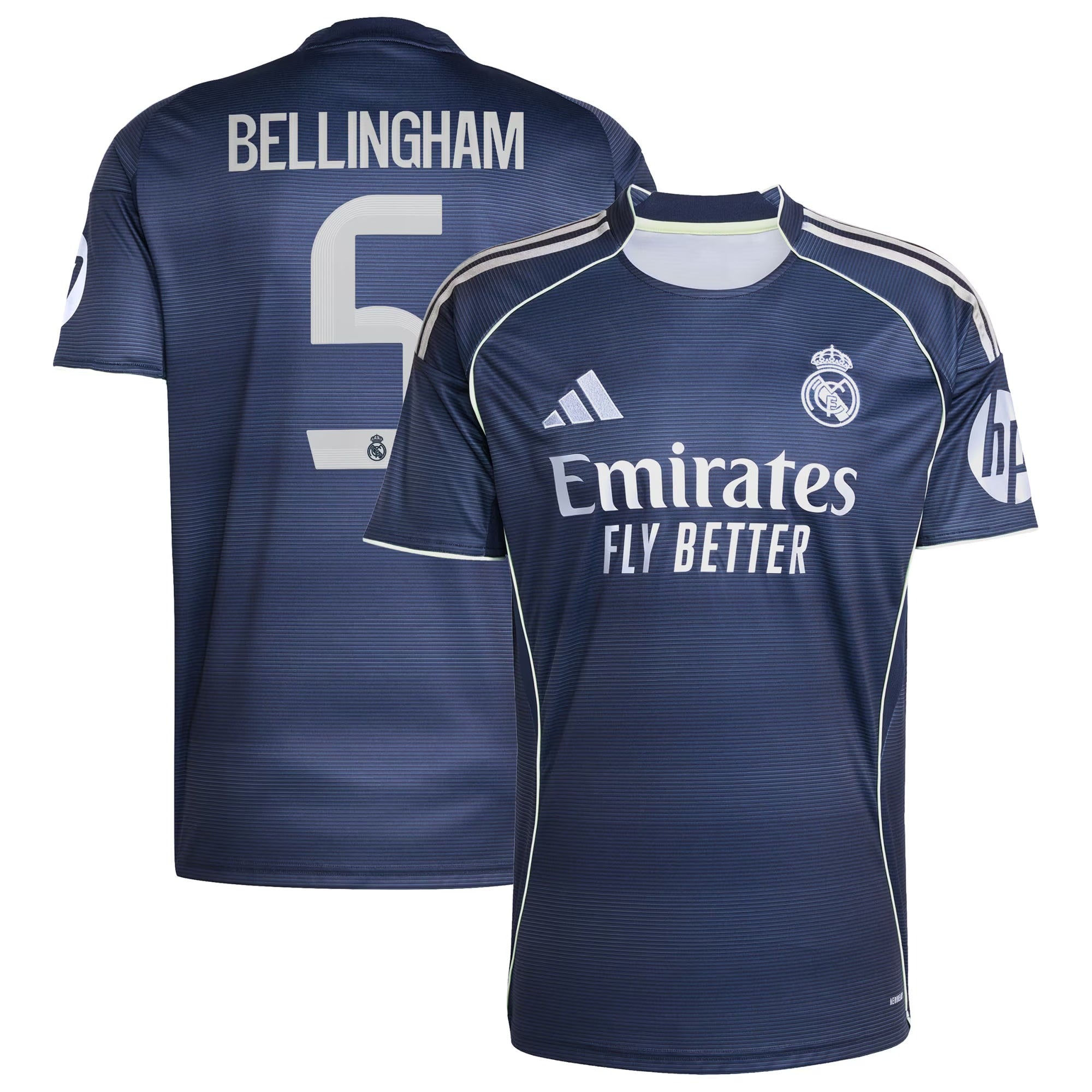 Espoor™ Madrid Edition 2025/26 Away #5 Legend Fan Jersey - Blue (Bellingham)