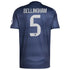 Espoor™ Madrid Edition 2025/26 Away #5 Legend Fan Jersey - Blue (Bellingham)