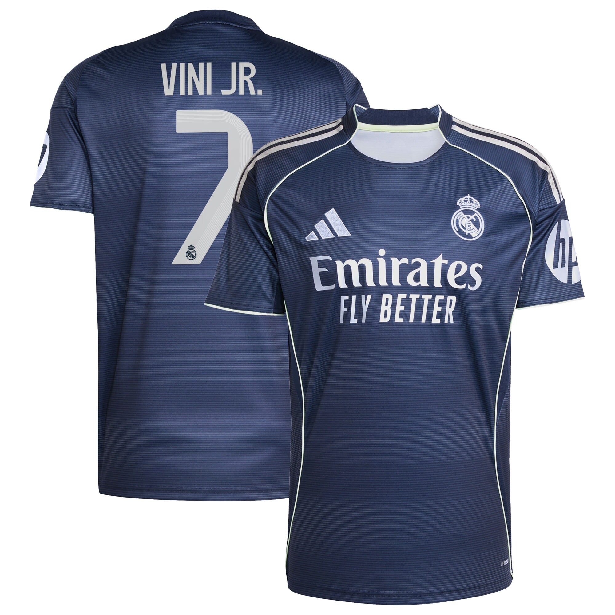 Espoor™ Madrid Edition 2025/26 Away #7 Legend Fan Jersey - Blue (Vini Jr.)