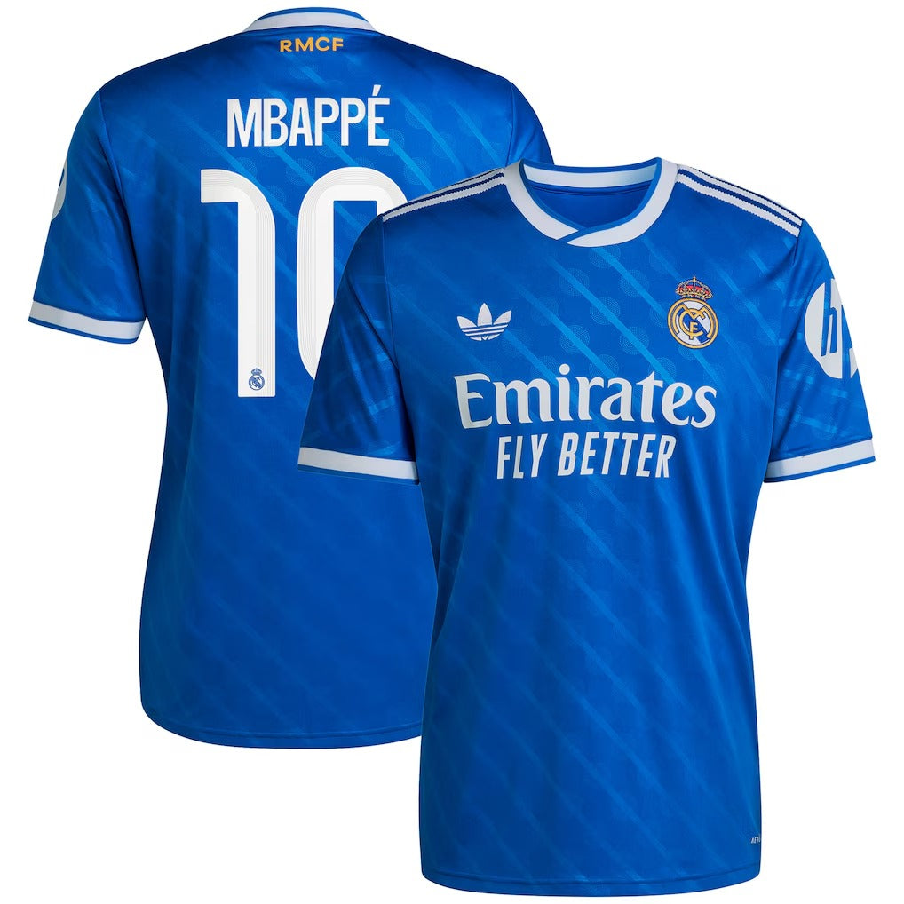 Espoor™ Madrid Edition 2025/26 Third #10 Legend Fan Jersey - Blue ( Mbappé )