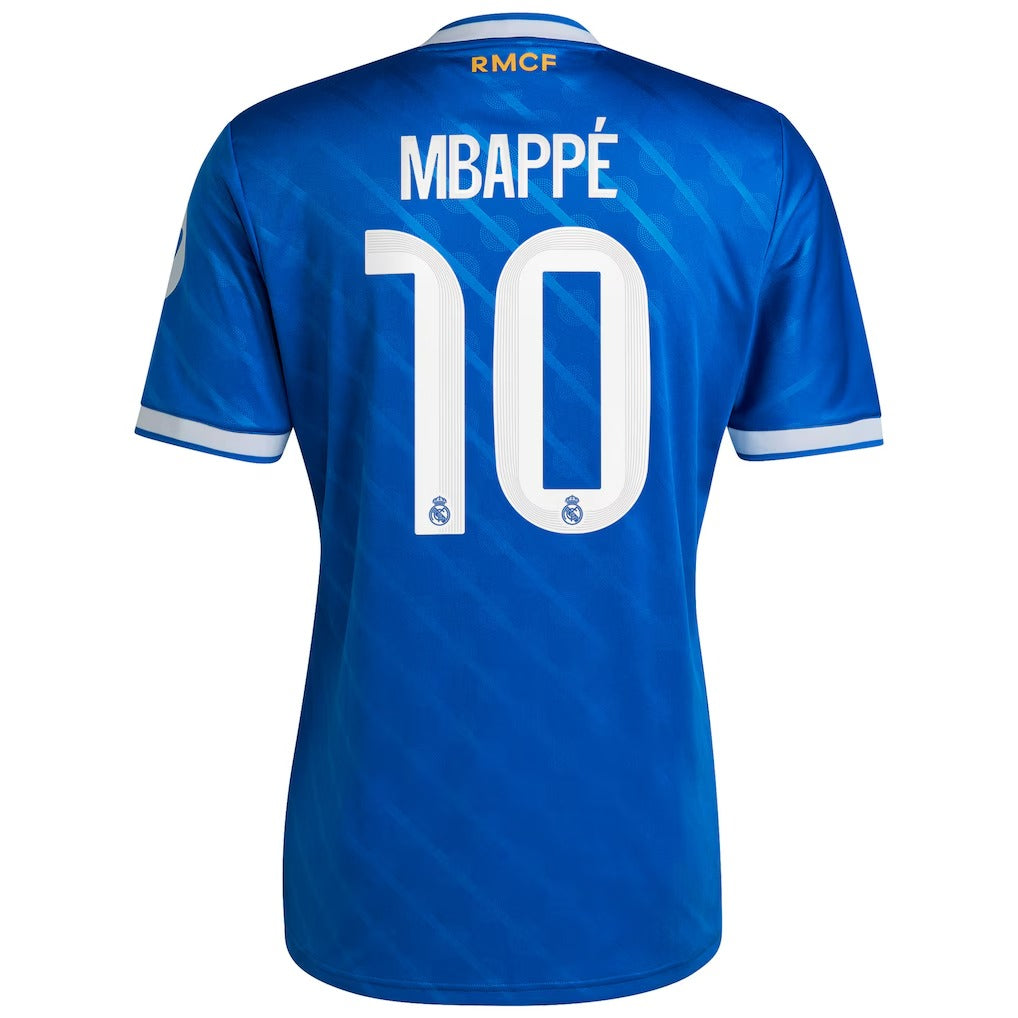 Espoor™ Madrid Edition 2025/26 Third #10 Legend Fan Jersey - Blue ( Mbappé )