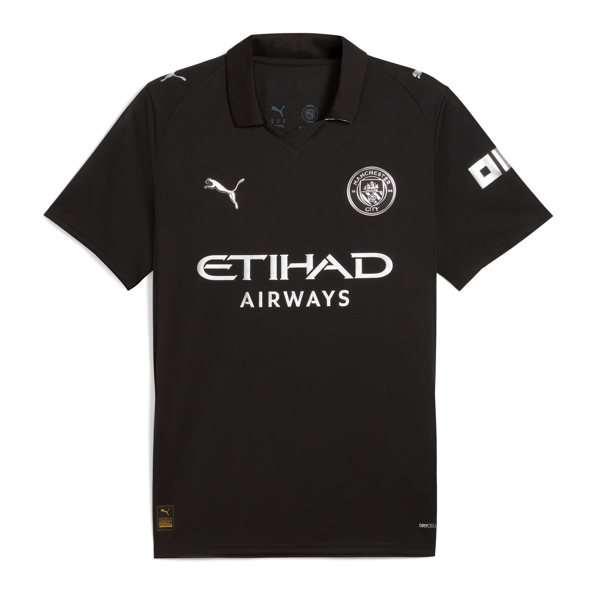 Espoor™ Manchester City Edition 2025/26 Away Fan Custom Jersey - Black