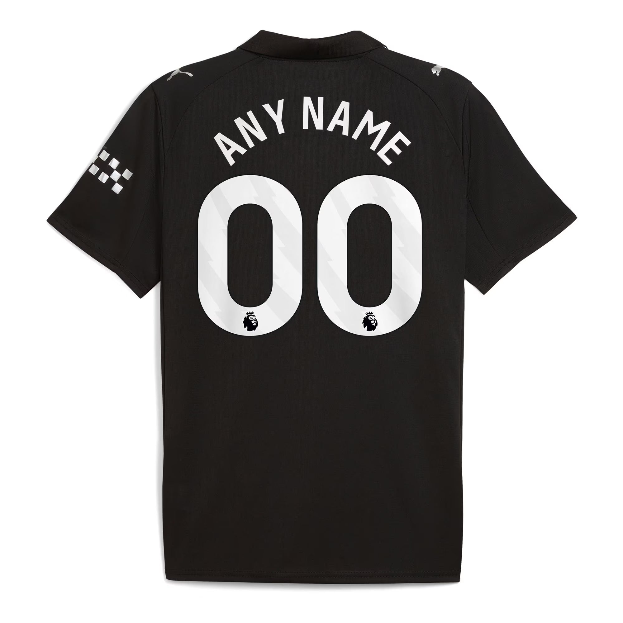 Espoor™ Manchester City Edition 2025/26 Away Fan Custom Jersey - Black