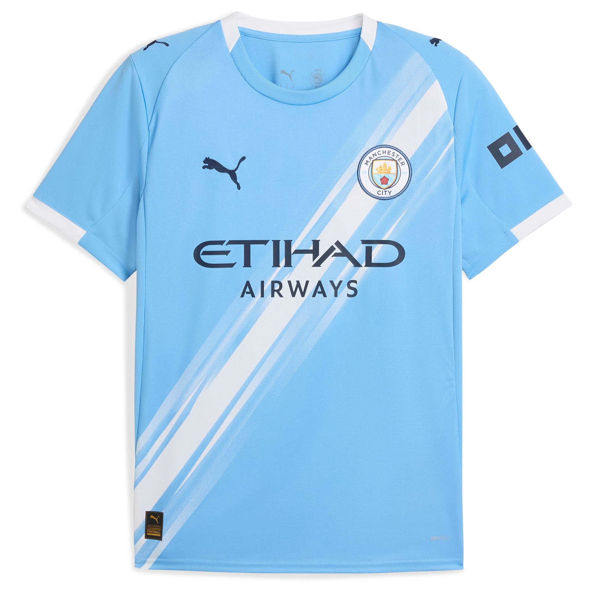 Espoor™ Manchester City Edition 2025/26 Home Fan Custom Jersey - Sky Blue