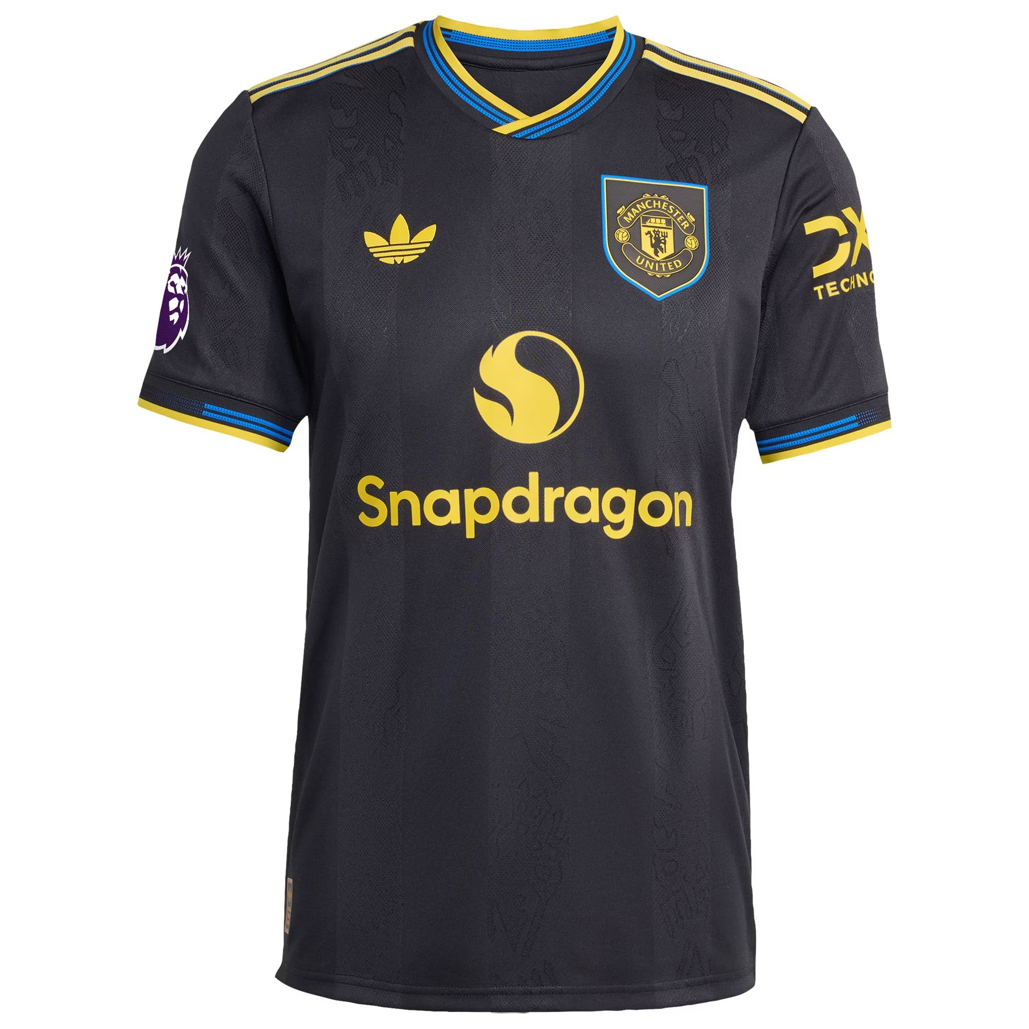 Espoor™ Manchester United Edition 2025/26 Third Elite Match Custom Jersey - Black