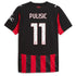 Espoor™ Milan Edition 2025/26 Home #11 Legend Fan Jersey - Red/Black ( Pulisic)