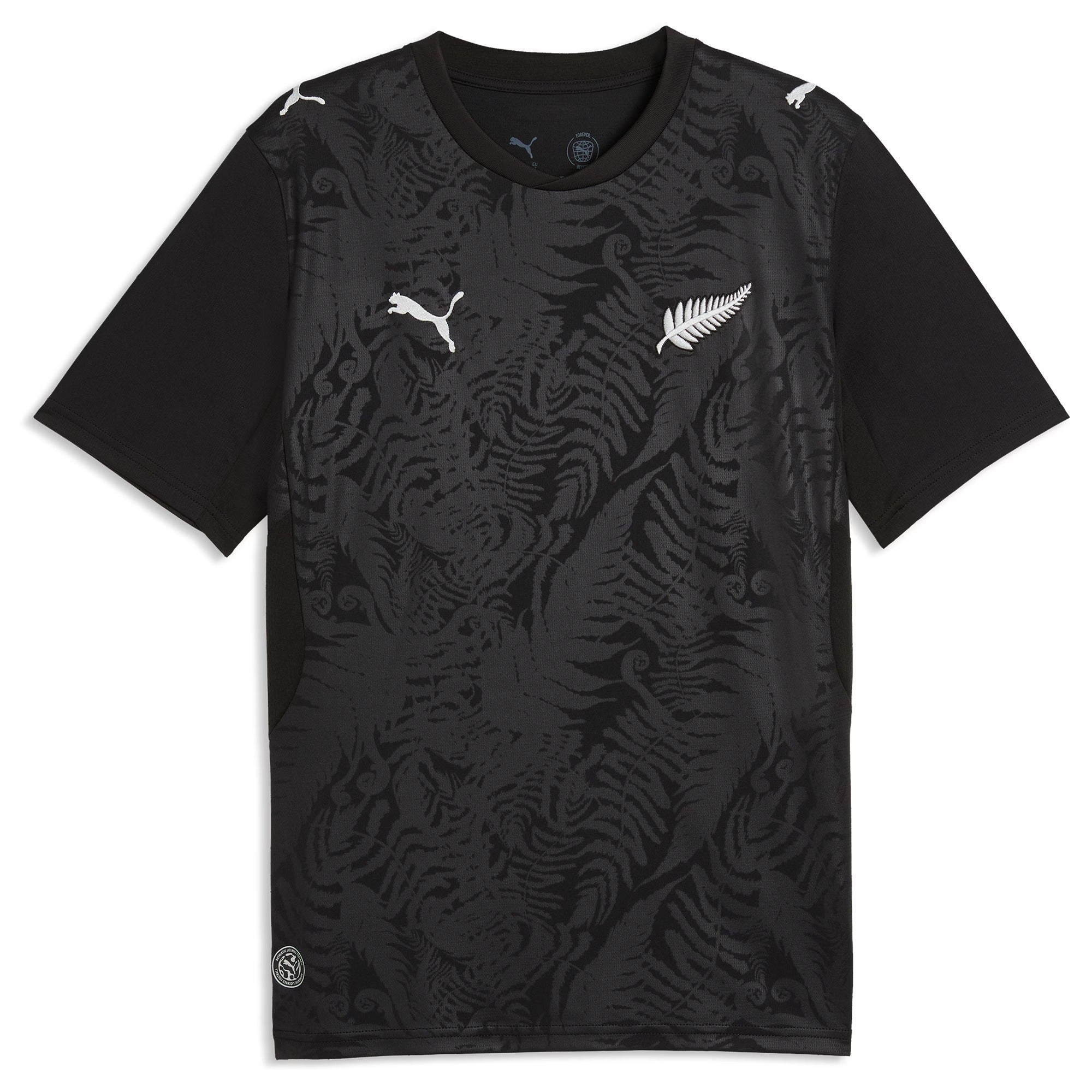 Espoor™ New Zealand Style 2026 Home Fan Custom Jersey - Black