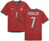 Espoor™ Portugal Style 2026 Home #7 Legend Fan Jersey - Red ( Ronaldo )