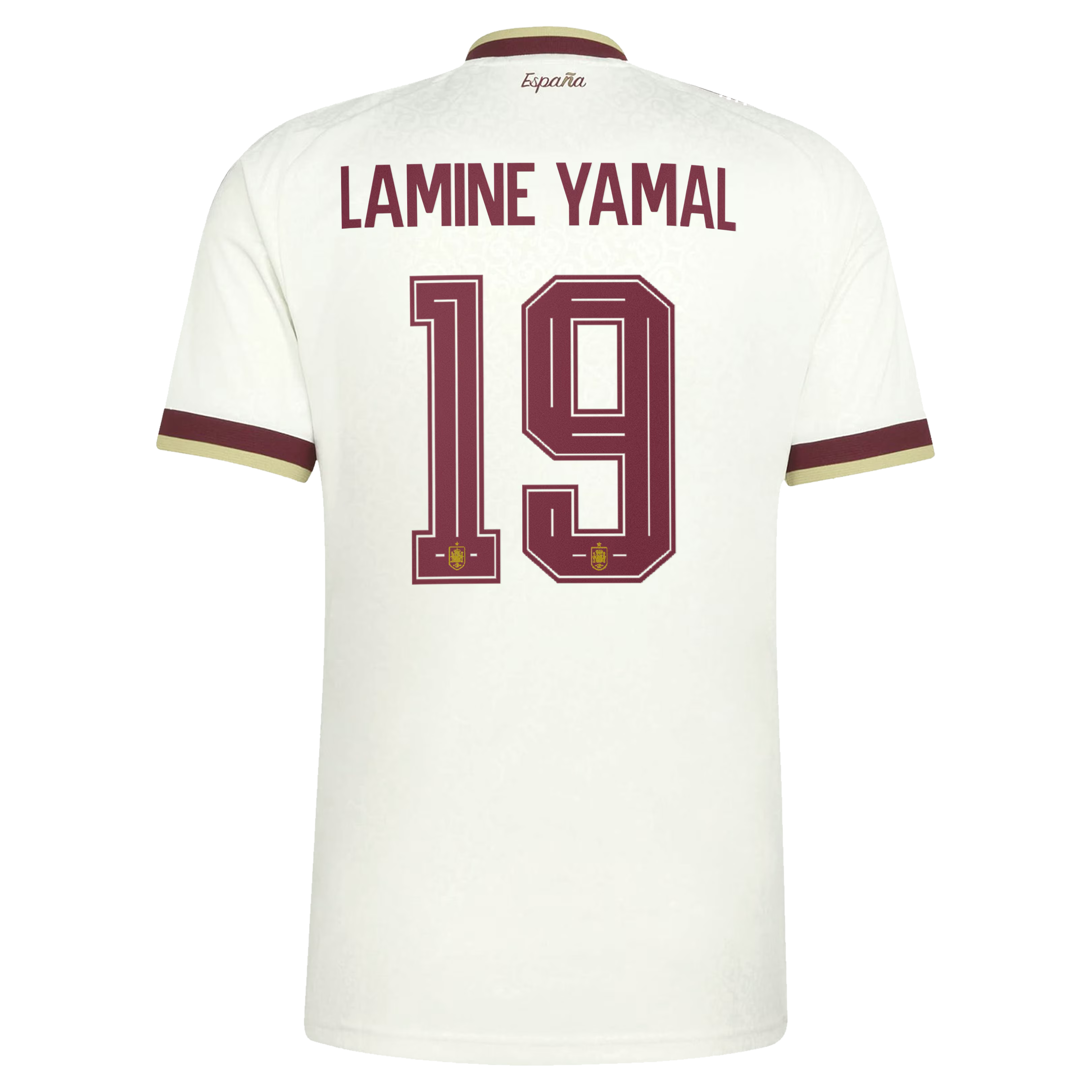 Espoor™ Spain Edition 2026 Away #10 Legend Fan Jersey - White (Yamal)