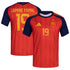 Espoor™ Spain Edition 2026 Home #10 Legend Fan Jersey - Red (Yamal)