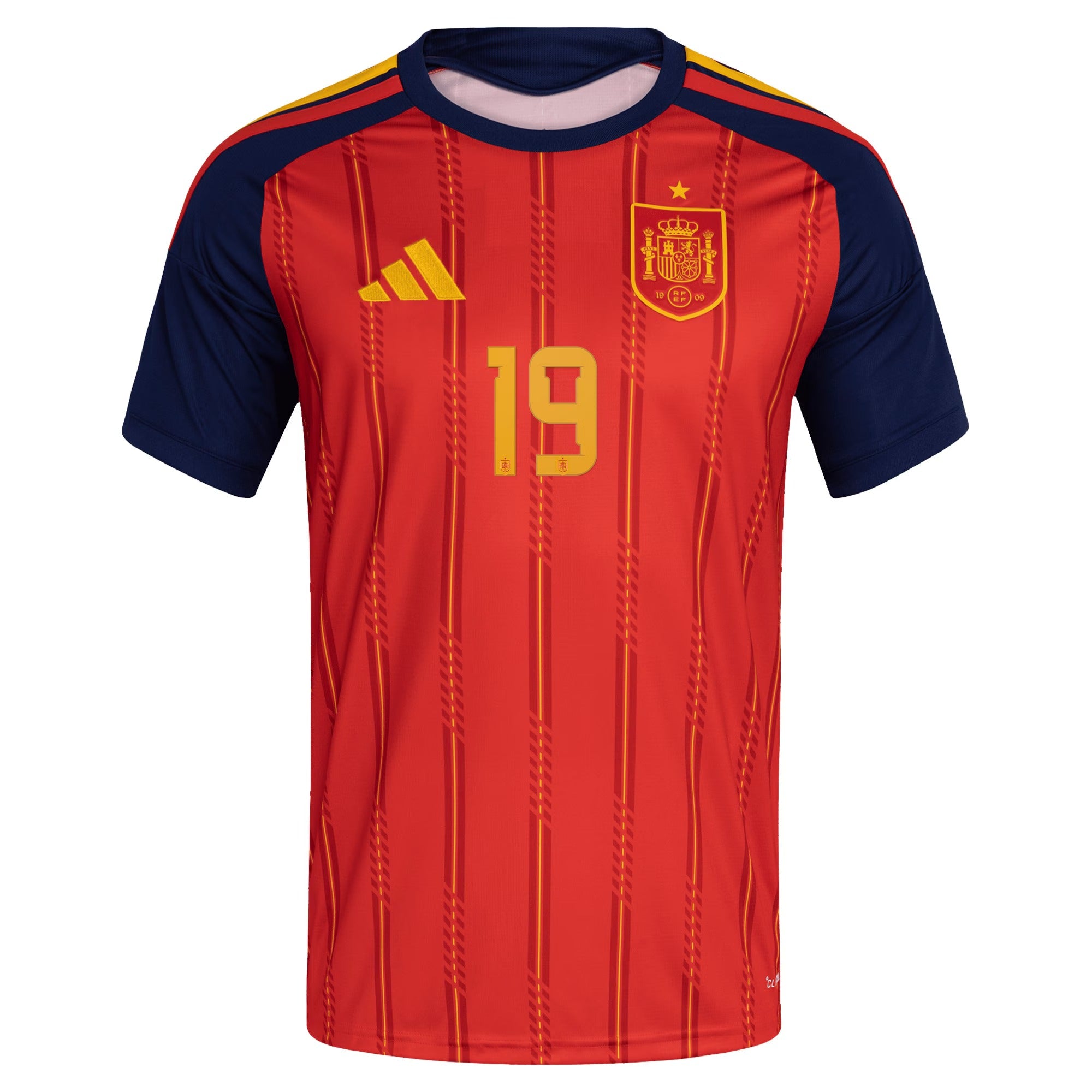 Espoor™ Spain Edition 2026 Home #10 Legend Fan Jersey - Red (Yamal)