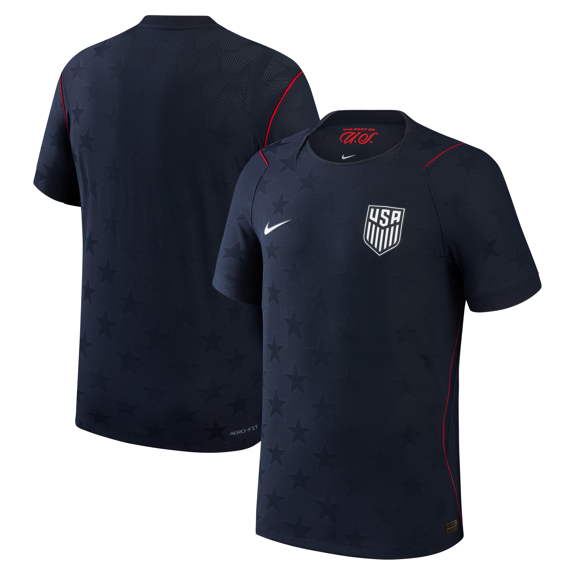 Espoor™ USA Style 2026 Away Official Player Edition Custom Jersey - Blue