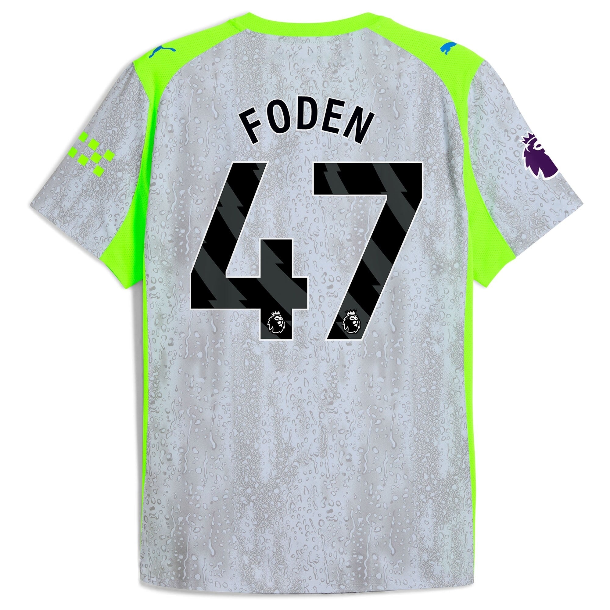 Espoor™ Foden 47 Manchester City Puma 2025/26 Third Jersey - Green/Neon Green