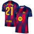 Espoor™ Frenkie de Jong Barcelona Nike 2025/26 Home Jersey - Navy