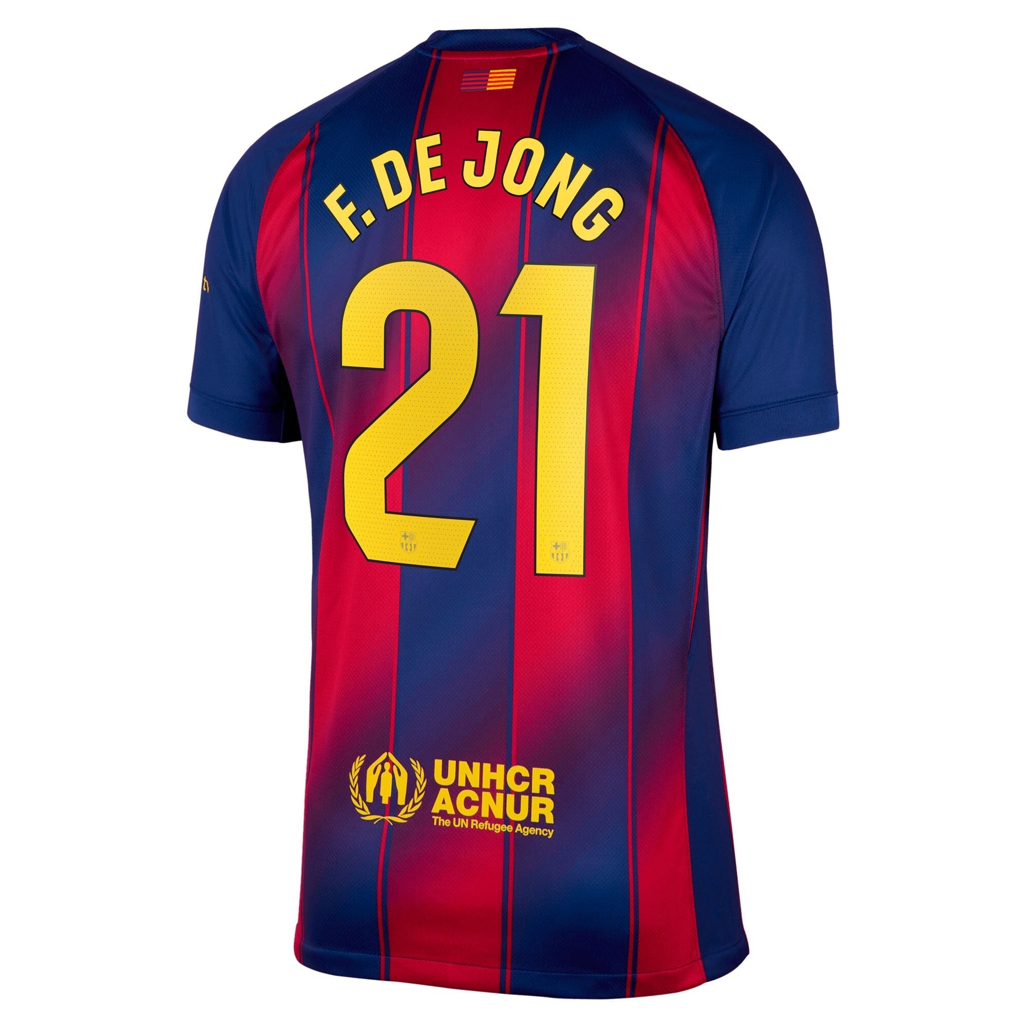 Espoor™ Frenkie de Jong Barcelona Nike 2025/26 Home Jersey - Navy