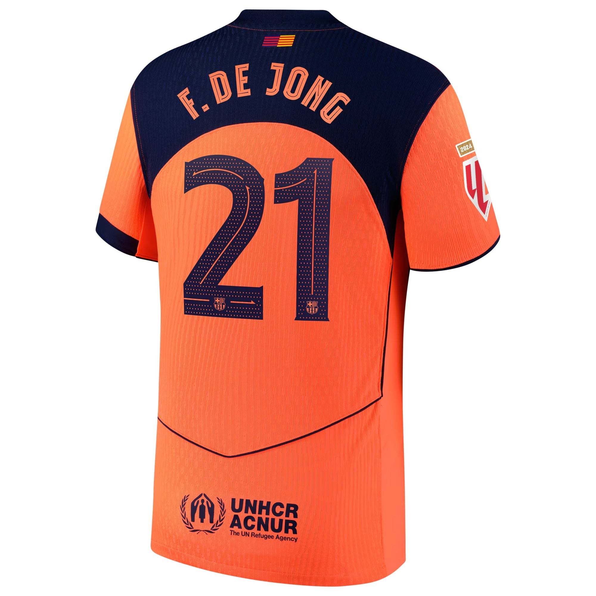 Espoor™ Frenkie de Jong Barcelona Nike 2025/26 Third Player Jersey - Orange