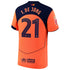 Espoor™ Frenkie de Jong Barcelona Nike 2025/26 Third Player Jersey - Orange