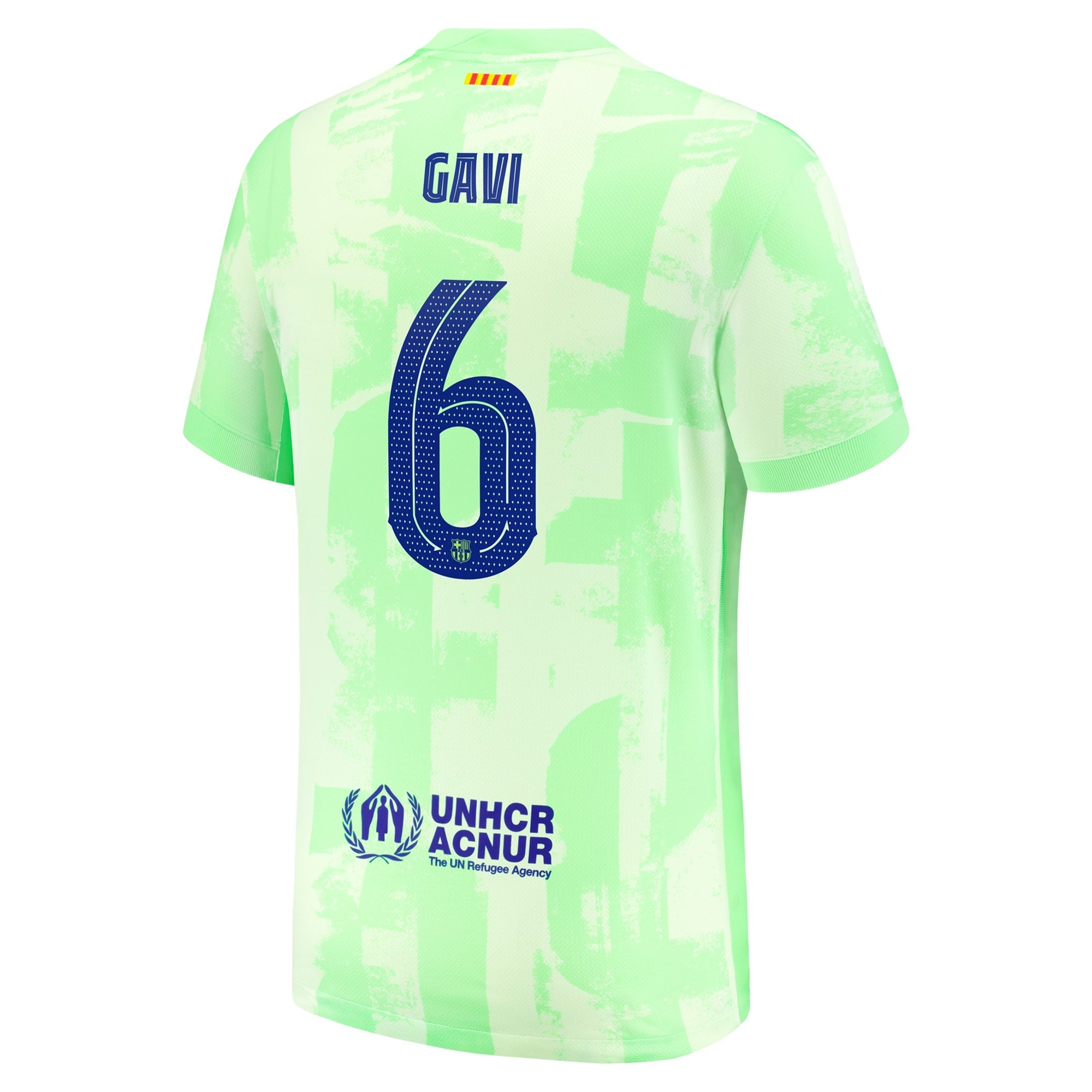 Gavi Barcelona Nike 2024/25 Third Player Jersey - Yellow - Jersey Teams World