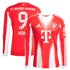Espoor™ Harry Kane Bayern Munich Adidas 2025/26 Home Long Sleeve Jersey - Red