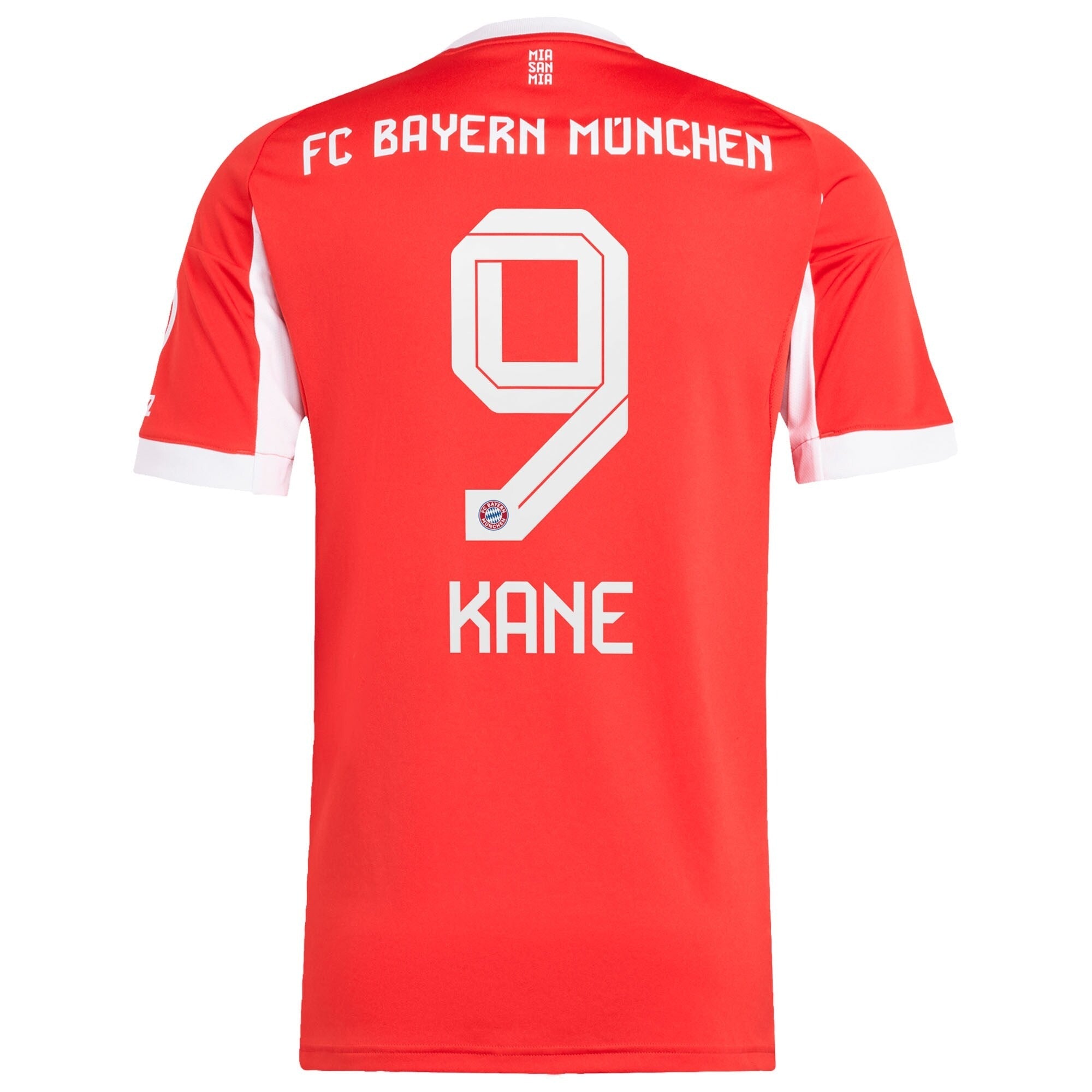 Harry Kane Bayern Munich adidas 2025/26 Home Jersey - Red - Jersey Teams World
