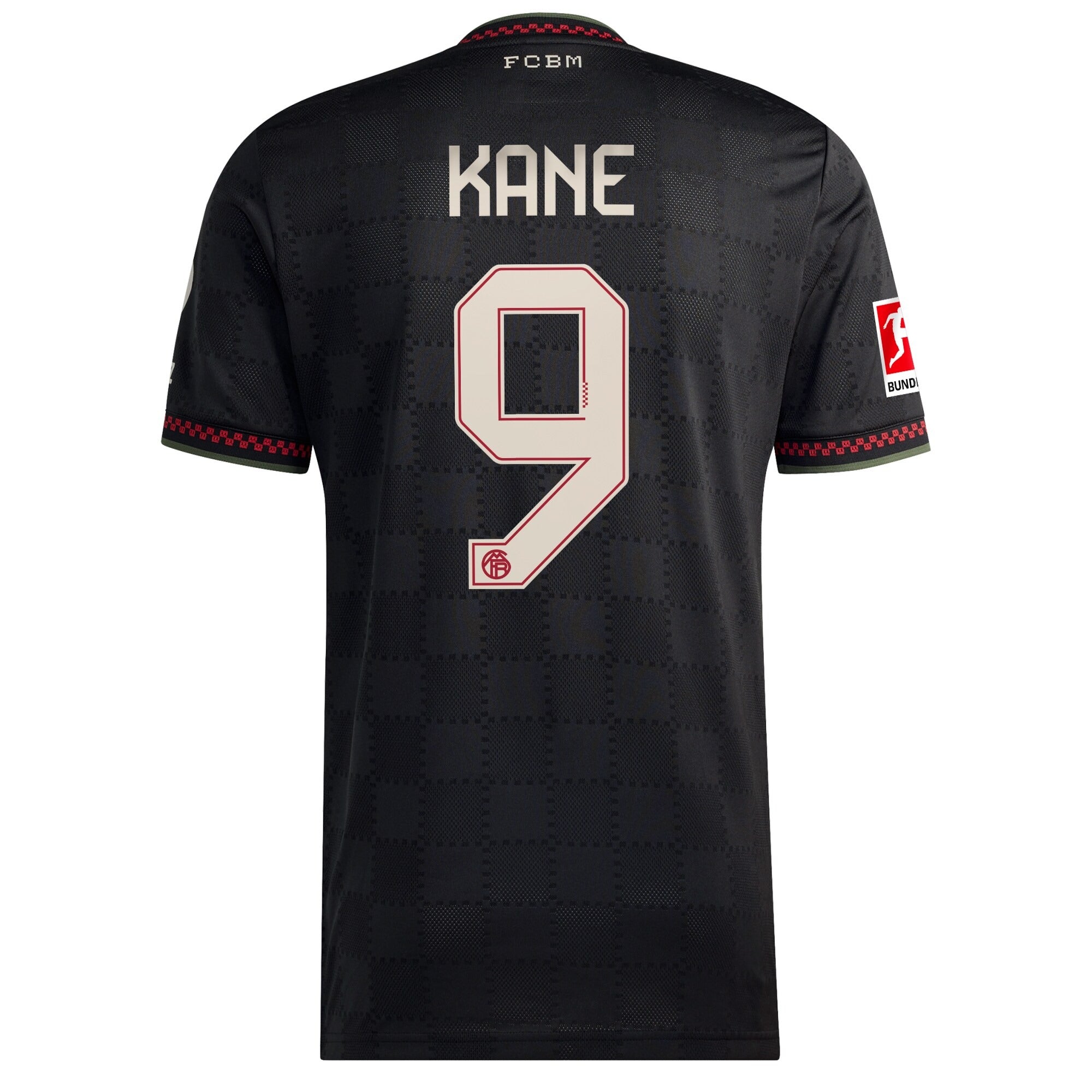 Harry Kane Bayern Munich adidas 2025/26 Third Player Jersey - Black - Jersey Teams World