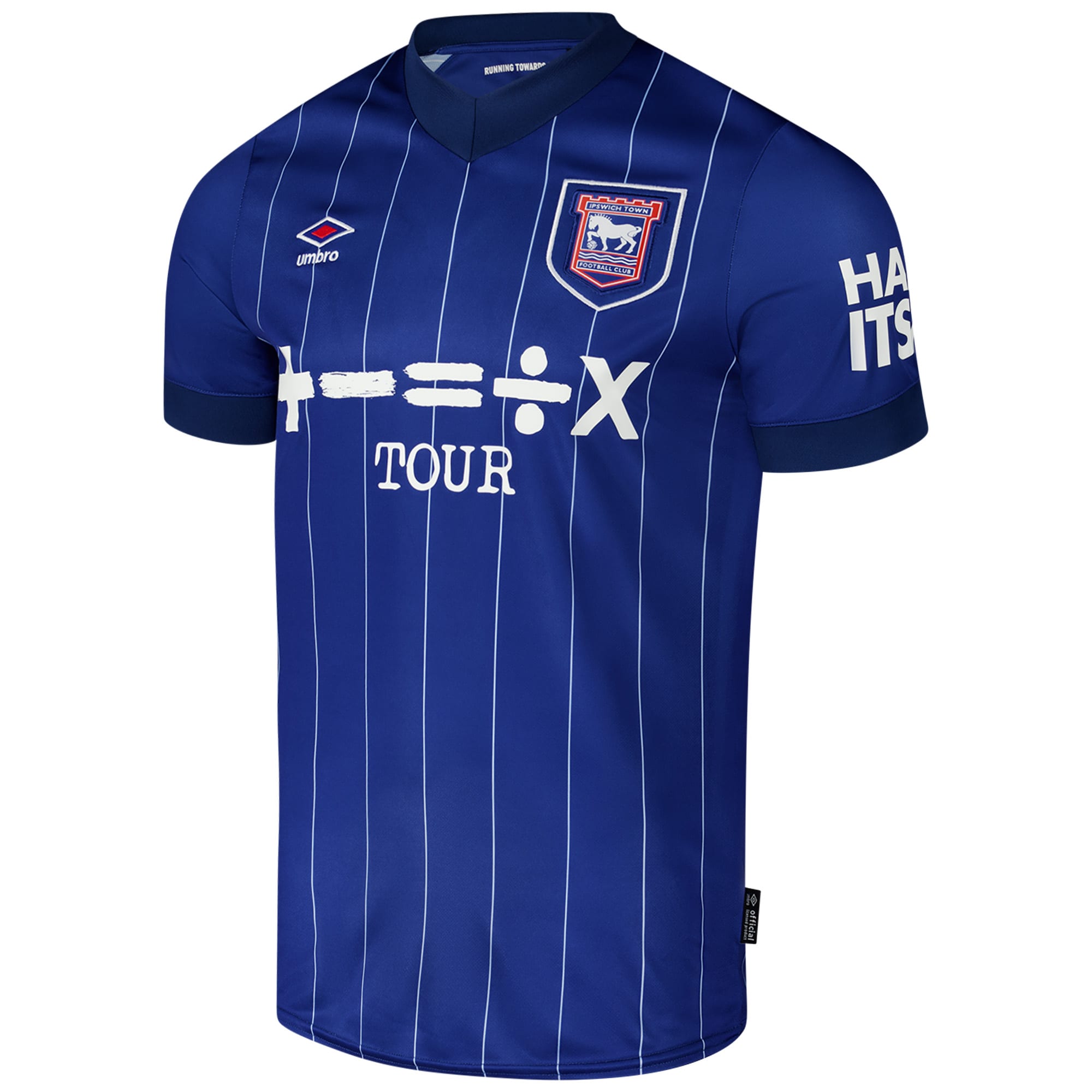 Espoor™ Ipswich Town F.C. Umbro 2024/25 Home Custom Jersey - Blue