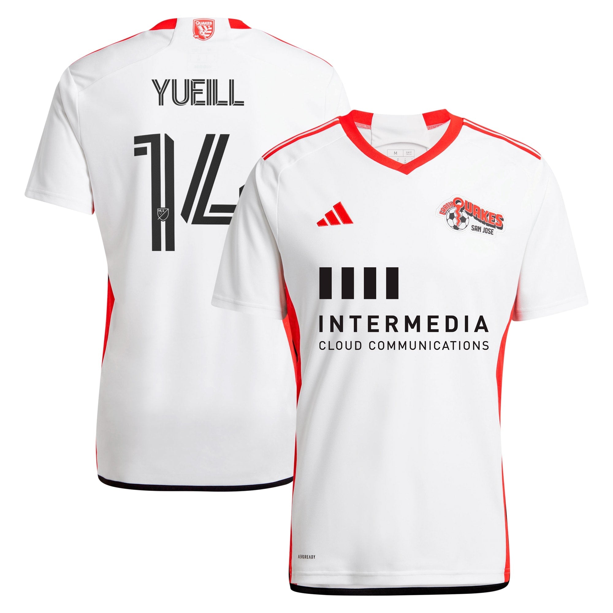 Espoor™ Jackson Yueill San Jose Earthquakes adidas 2024 The 50 Kit Player Jersey - White