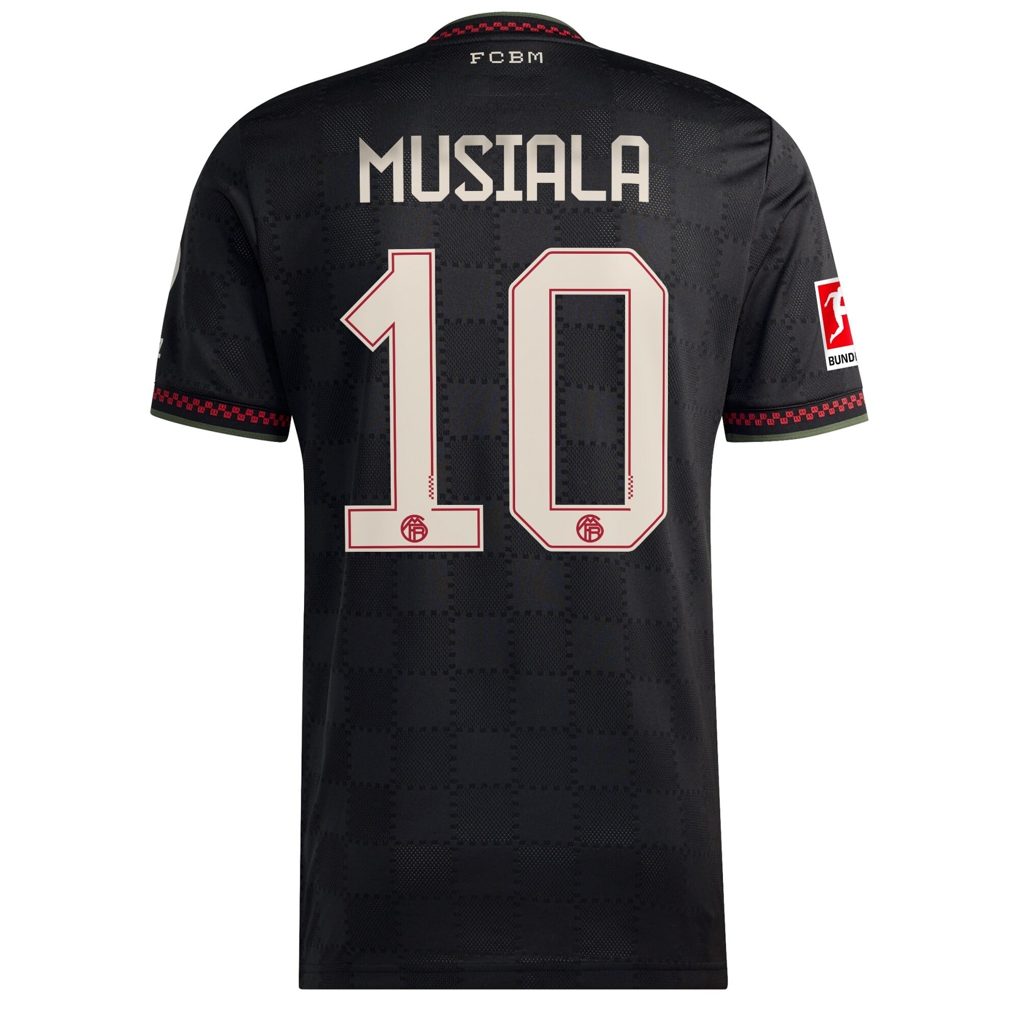 Espoor™ Jamal Musiala Bayern Munich adidas 2025/26 Third Player Jersey - Black