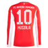 Espoor™ Jamal Musiala Bayern Munich adidas Home 2025/26 Long Sleeve Player Jersey - Red