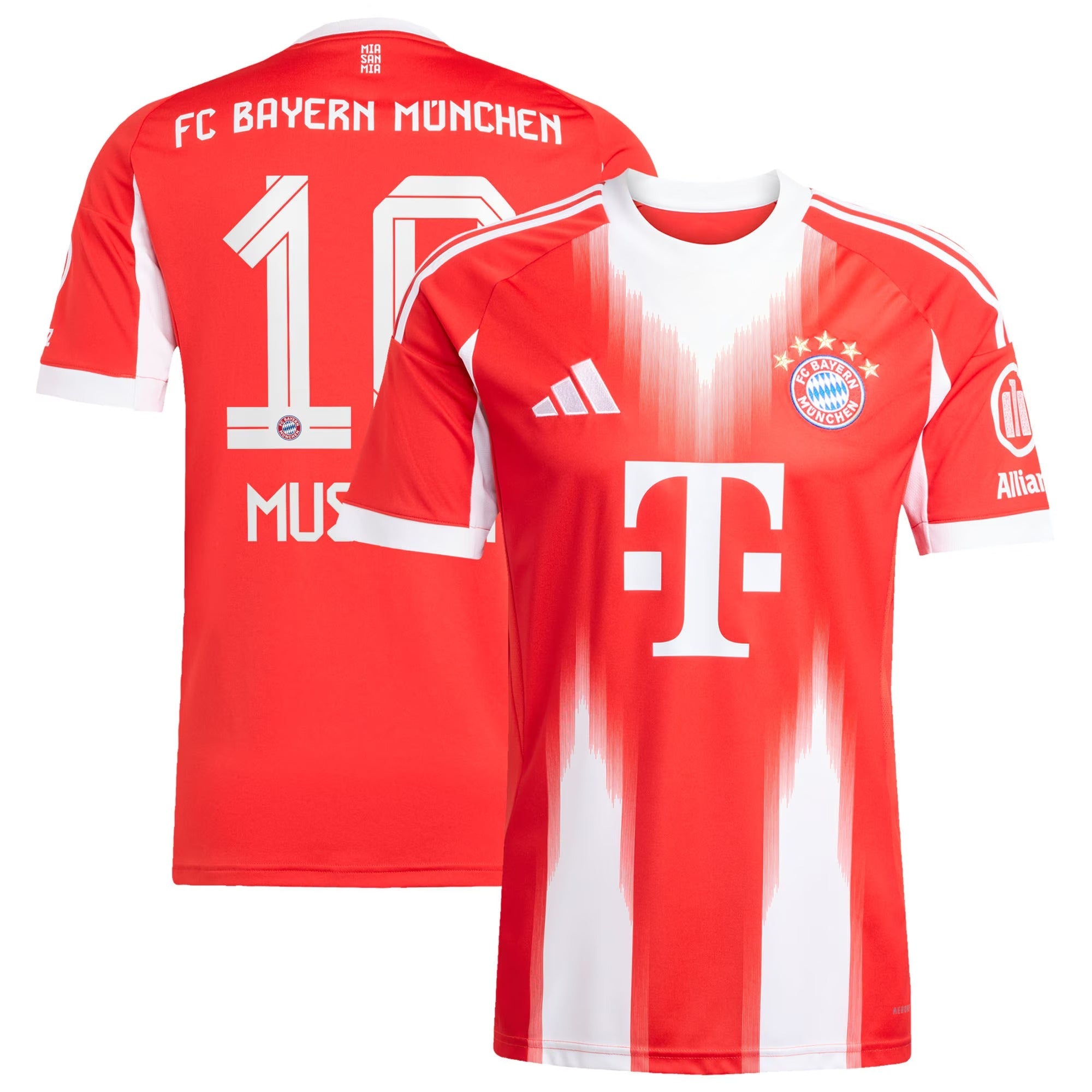 Espoor™ Jamal Musiala Bayern Munich adidas Home 2025/26 Player Jersey - Red