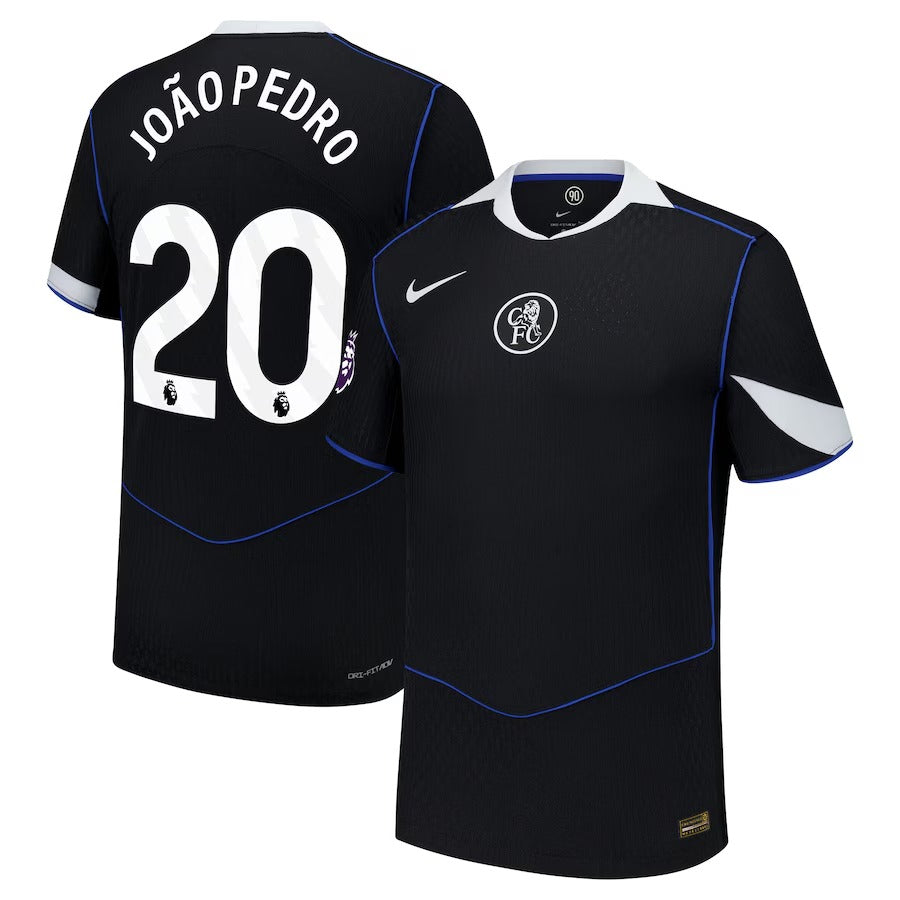 Espoor™ João Pedro Chelsea Nike 2025/26 Third Player Jersey - Black